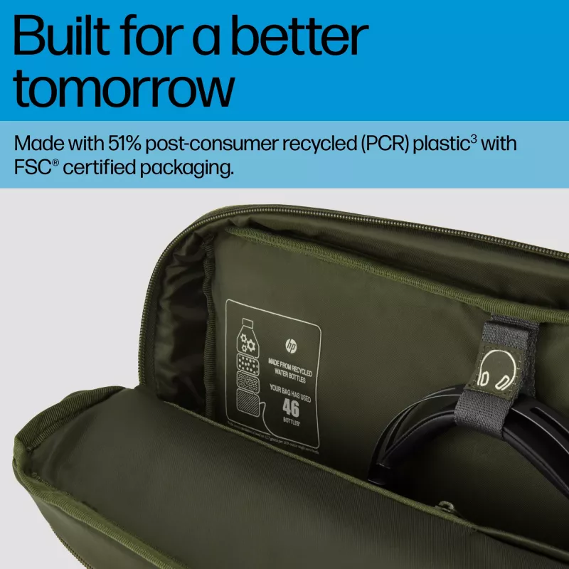 Messenger case HP 15.6-inch Modular Laptop Bag 39.6 cm 1.14 kg monochrom