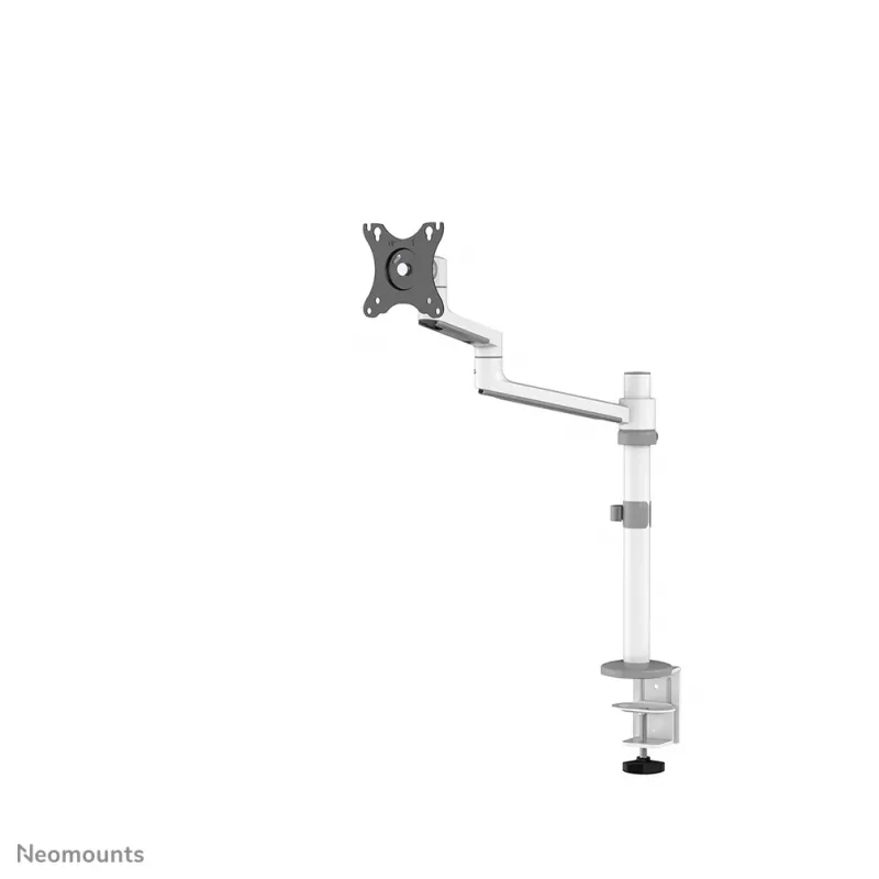 Neomounts DS60-425WH1 Monitorarm 17-27 Zoll - platzsparend, Klemm-/Durchführung, 8 kg, 43,2 cm (17 Zoll), 68,6 cm (27 Zoll), 100 x 100 mm, Weiß