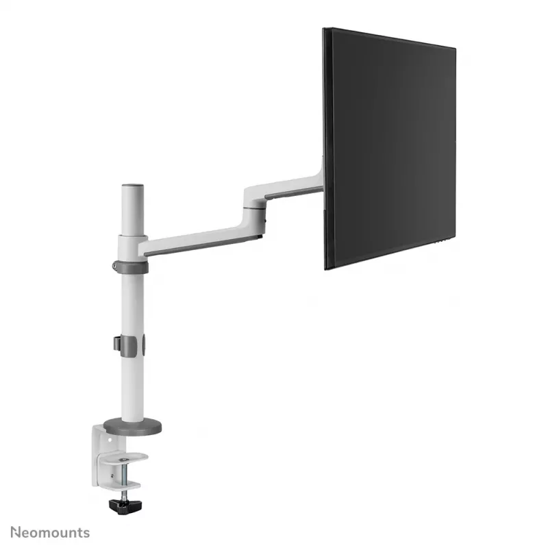 Neomounts DS60-425WH1 Monitorarm 17-27 Zoll - platzsparend, Klemm-/Durchführung, 8 kg, 43,2 cm (17 Zoll), 68,6 cm (27 Zoll), 100 x 100 mm, Weiß