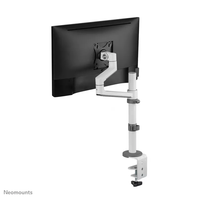 Neomounts DS60-425WH1 Monitorarm 17-27 Zoll - platzsparend, Klemm-/Durchführung, 8 kg, 43,2 cm (17 Zoll), 68,6 cm (27 Zoll), 100 x 100 mm, Weiß