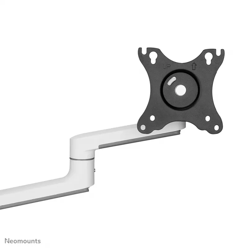Neomounts DS60-425WH1 Monitorarm 17-27 Zoll - platzsparend, Klemm-/Durchführung, 8 kg, 43,2 cm (17 Zoll), 68,6 cm (27 Zoll), 100 x 100 mm, Weiß