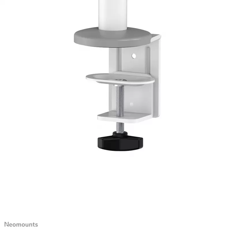 Neomounts DS60-425WH1 Monitorarm 17-27 Zoll - platzsparend, Klemm-/Durchführung, 8 kg, 43,2 cm (17 Zoll), 68,6 cm (27 Zoll), 100 x 100 mm, Weiß