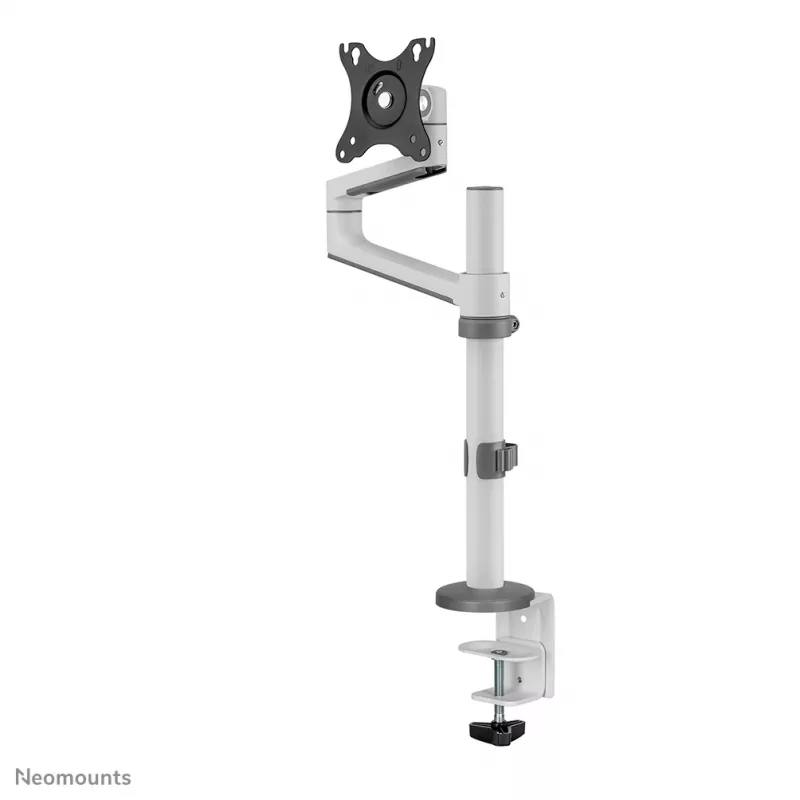 Neomounts DS60-425WH1 Monitorarm 17-27 Zoll - platzsparend, Klemm-/Durchführung, 8 kg, 43,2 cm (17 Zoll), 68,6 cm (27 Zoll), 100 x 100 mm, Weiß
