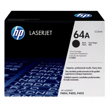 HP 64A Schwarz Original LaserJet Tonerkartusche, 10000 Seiten, Schwarz, 1 Stück