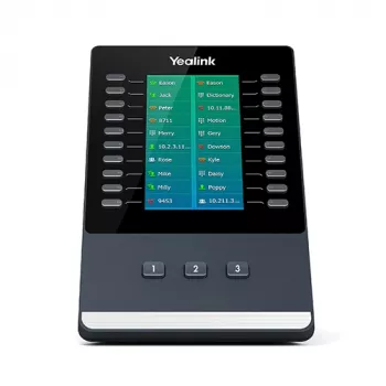 Yealink EXP50 IP-Erweiterungsmodul Schwarz, Grau 23 Tasten