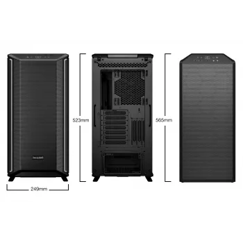 be quiet Dark Base 701 Schwarz Midi Tower