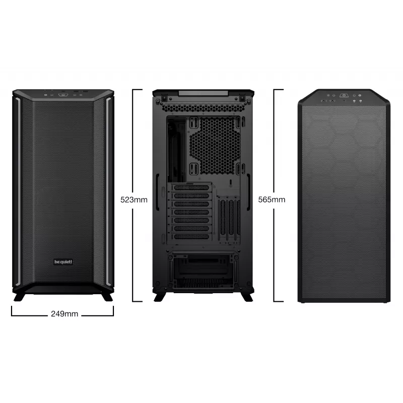 be quiet Dark Base 701 Schwarz Midi Tower