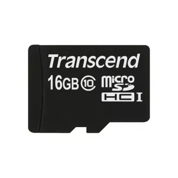 Flash-Speicher Transcend 16 GB MicroSDHC Class 10 TS16GUSDC10