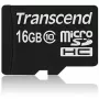 Flash-Speicher Transcend 16 GB MicroSDHC Class 10 TS16GUSDC10