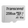 TRANSCEND Micro SDXC Karte 300S 256 GB UHS-I U3 mit Adapter