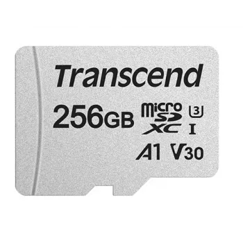 TRANSCEND Micro SDXC Karte 300S 256 GB UHS-I U3 mit Adapter
