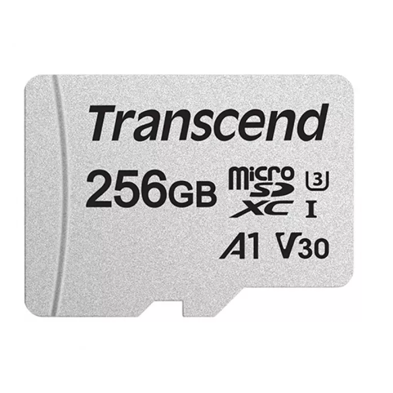 TRANSCEND Micro SDXC Karte 300S 256 GB UHS-I U3 mit Adapter