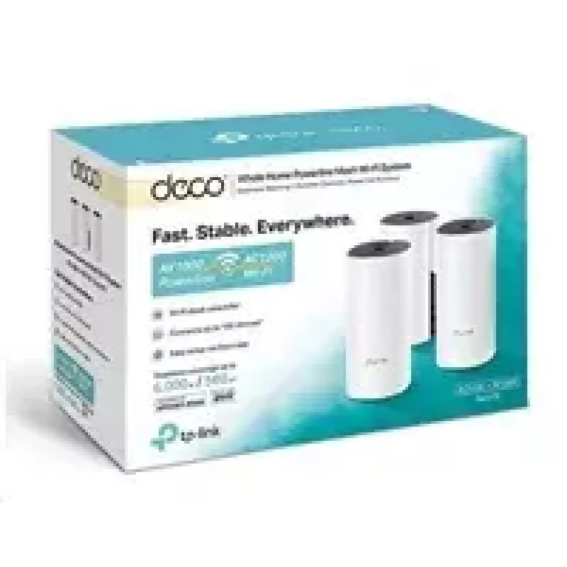 TP-Link AC1200 + AV1000 Whole Home Hybrid Mesh Wi-Fi System, 3er-Pack