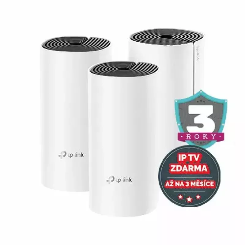 TP-Link AC1200 + AV1000 Whole Home Hybrid Mesh Wi-Fi System, 3er-Pack