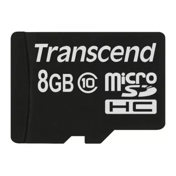 Flash-Speicher Transcend 8 GB MicroSDHC Class 10 TS8GUSDC10
