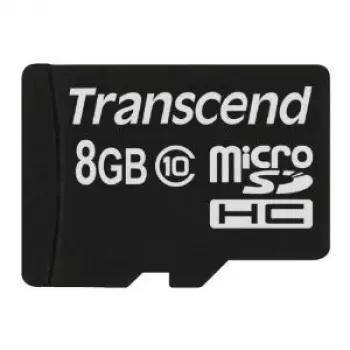 Flash-Speicher Transcend 8 GB MicroSDHC Class 10 TS8GUSDC10