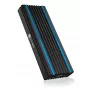 ICY BOX IB-1824ML-C31 SSD-Gehäuse Schwarz M.2