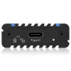 ICY BOX IB-1824ML-C31 SSD-Gehäuse Schwarz M.2