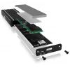 ICY BOX IB-1824ML-C31 SSD-Gehäuse Schwarz M.2