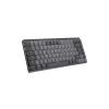 LOGITECH MX Mechanical Mini Minimalist Wireless Illuminated Keyboard - Graphite Linear Qwertz Deutsch