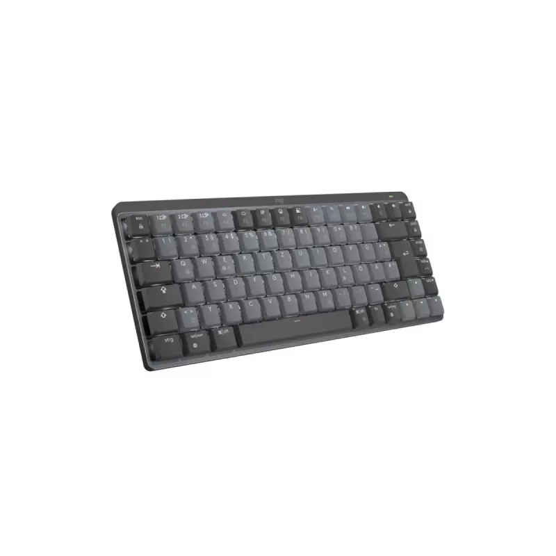 LOGITECH MX Mechanical Mini Minimalist Wireless Illuminated Keyboard - Graphite Linear Qwertz Deutsch