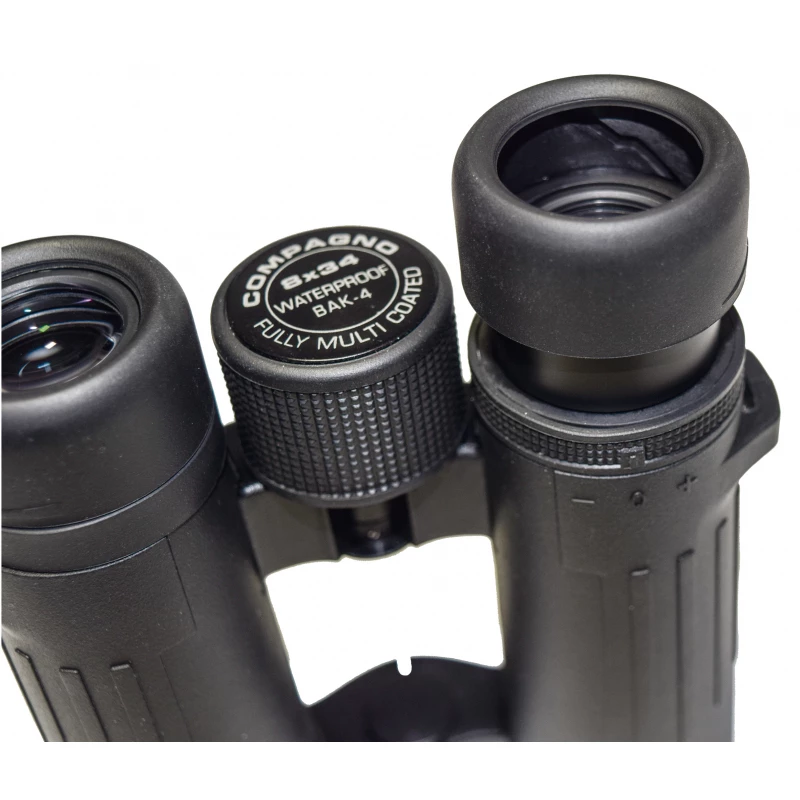 Braun Compagno 8 x 34 WP Fernglas BAK-4 Dachkant Schwarz