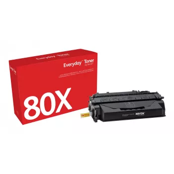 Everyday™ Schwarzer Toner von Xerox kompatibel mit HP 80X (CF280X), hohe Kapazität