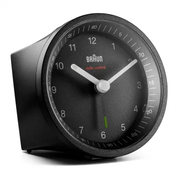 Braun BC07 Quarz-Wecker Schwarz