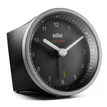 Braun BC07 Quarz-Wecker Schwarz