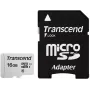 TRANSCEND Micro SDHC-Karte 300S 16 GB UHS-I U1 mit Adapter