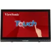 Viewsonic TD1630-3 Computer Monitor 39,6 cm (15,6 Zoll) 1366 x 768 Pixel HD LCD Touchscreen Multi-User Schwarz