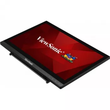 Viewsonic TD1630-3 Computer Monitor 39,6 cm (15,6 Zoll) 1366 x 768 Pixel HD LCD Touchscreen Multi-User Schwarz