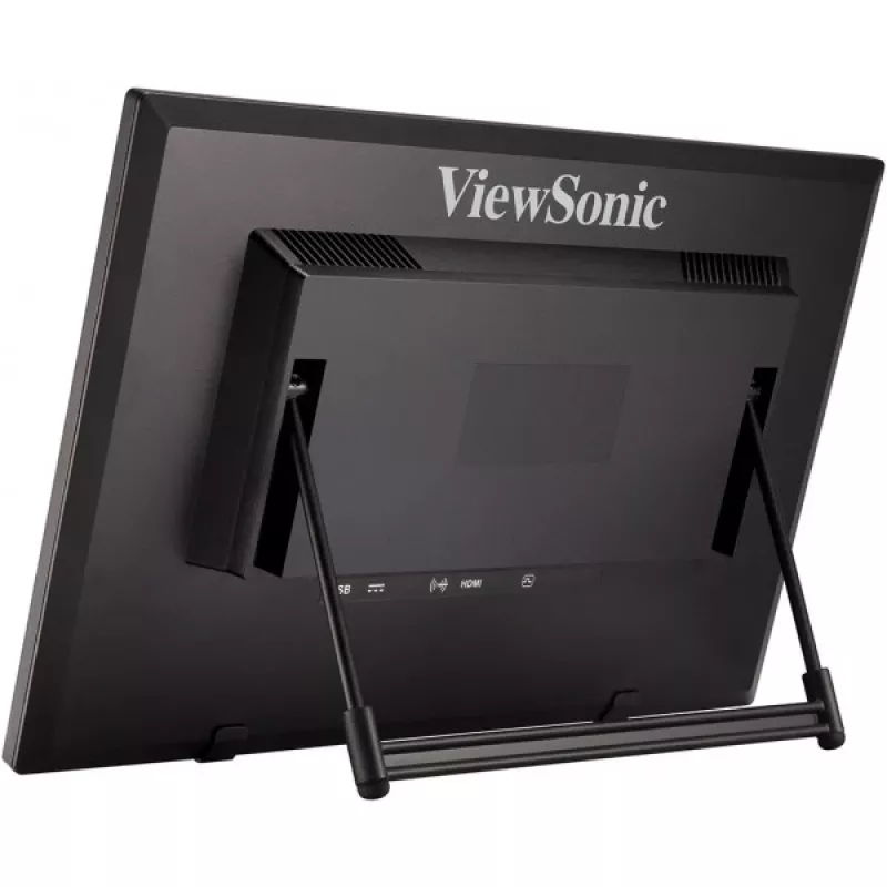 Viewsonic TD1630-3 Computer Monitor 39,6 cm (15,6 Zoll) 1366 x 768 Pixel HD LCD Touchscreen Multi-User Schwarz
