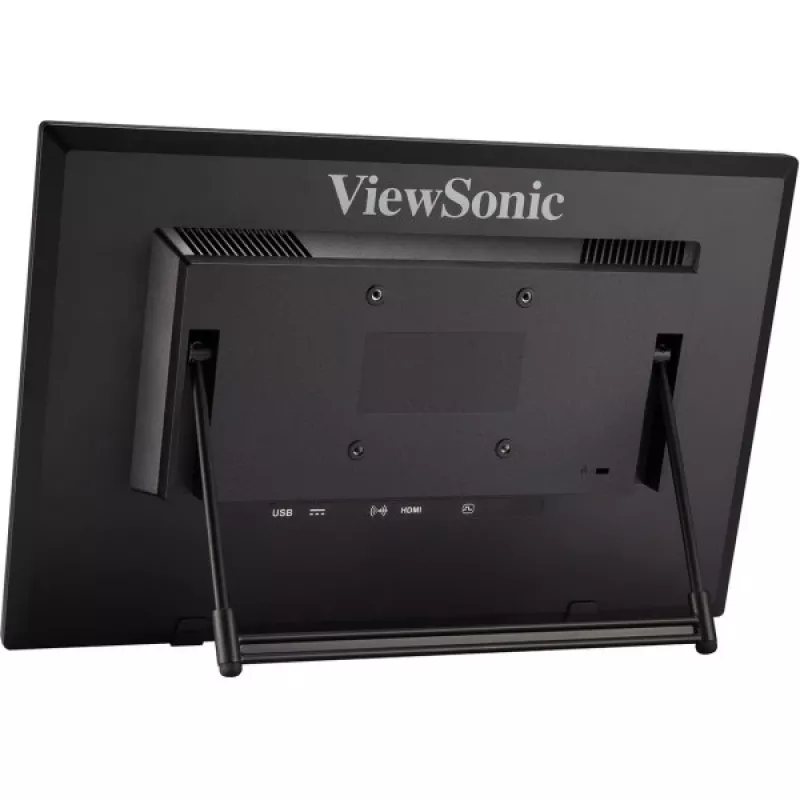 Viewsonic TD1630-3 Computer Monitor 39,6 cm (15,6 Zoll) 1366 x 768 Pixel HD LCD Touchscreen Multi-User Schwarz