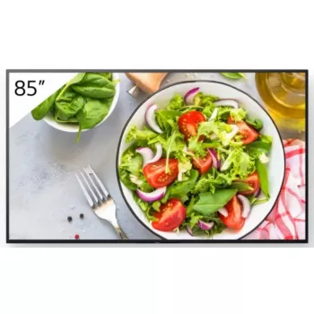 Sony FW-85BZ35L Signage Display Digital signage flat panel 2.16 m (85 inch) LCD Wi-Fi 550 cd/m² 4K Ultra HD Black Android 24/7