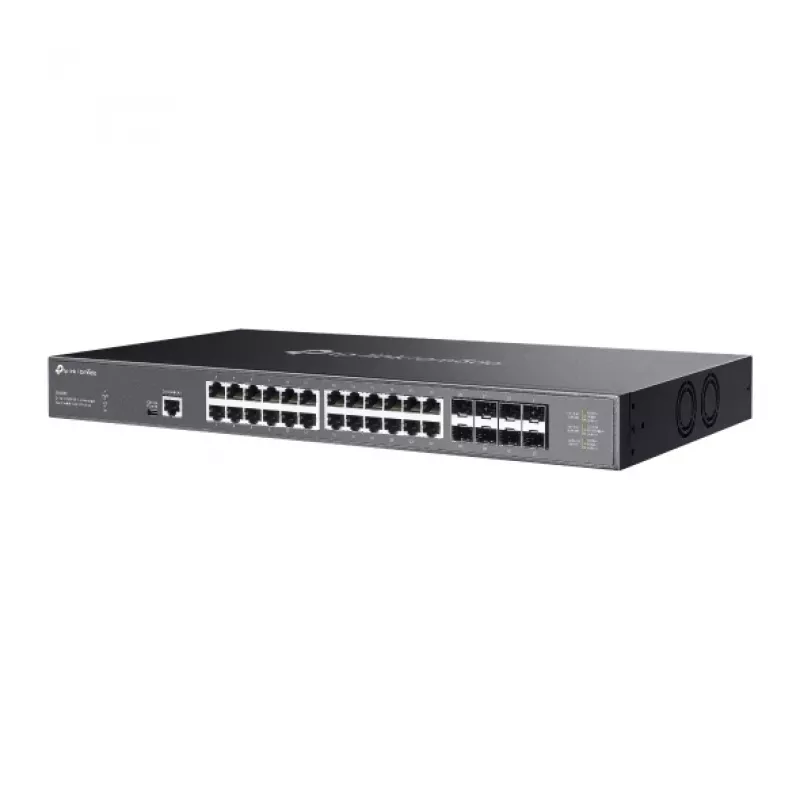 TP-Link Omada 24-Port 10GBASE-T L2+ Managed Switch mit 8 10GE SFP+ Slots