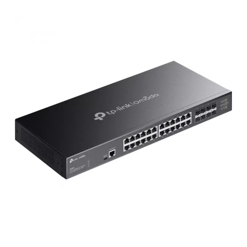 TP-Link Omada 24-Port 10GBASE-T L2+ Managed Switch mit 8 10GE SFP+ Slots