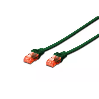 DIGITUS Patchkabel - CAT6 - U/UTP - Snagless - Cu - 0,25 m - Grün