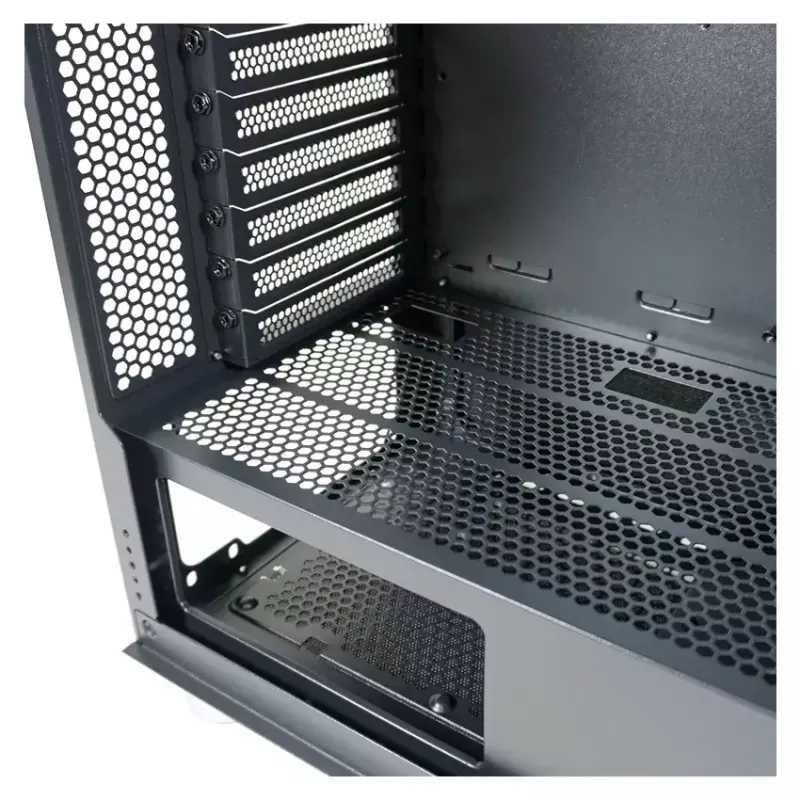 PC-Gehäuse LC-Power LC-8000B-ON Midi Tower Schwarz