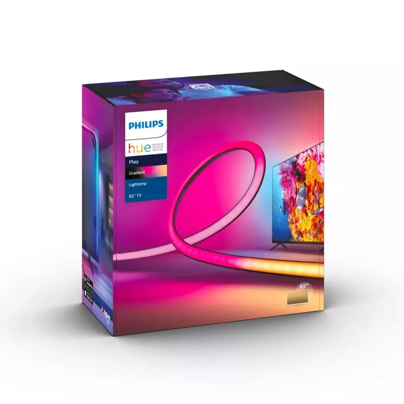 Smart Strip Light Philips Hue White and Colour Ambience Play Gradient Lightstrip 65 Zoll