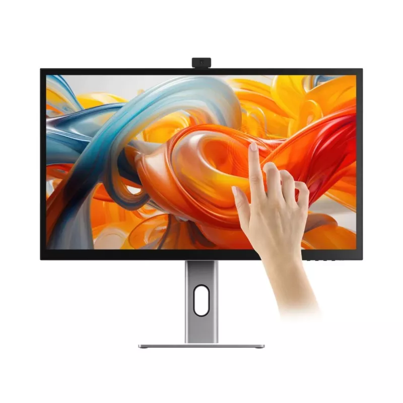 ALOGIC Desktop Monitor - Clarity Max Touch - 32in TouchScreen - 3840x2160 (4K UHD) mit USB-C Power Delivery und Webcam