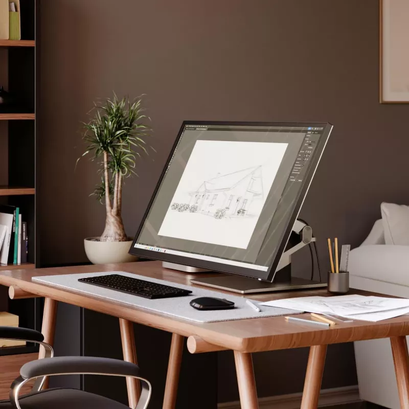 ALOGIC Desktop Monitor - Clarity Max Touch - 32in TouchScreen - 3840x2160 (4K UHD) mit USB-C Power Delivery und Webcam