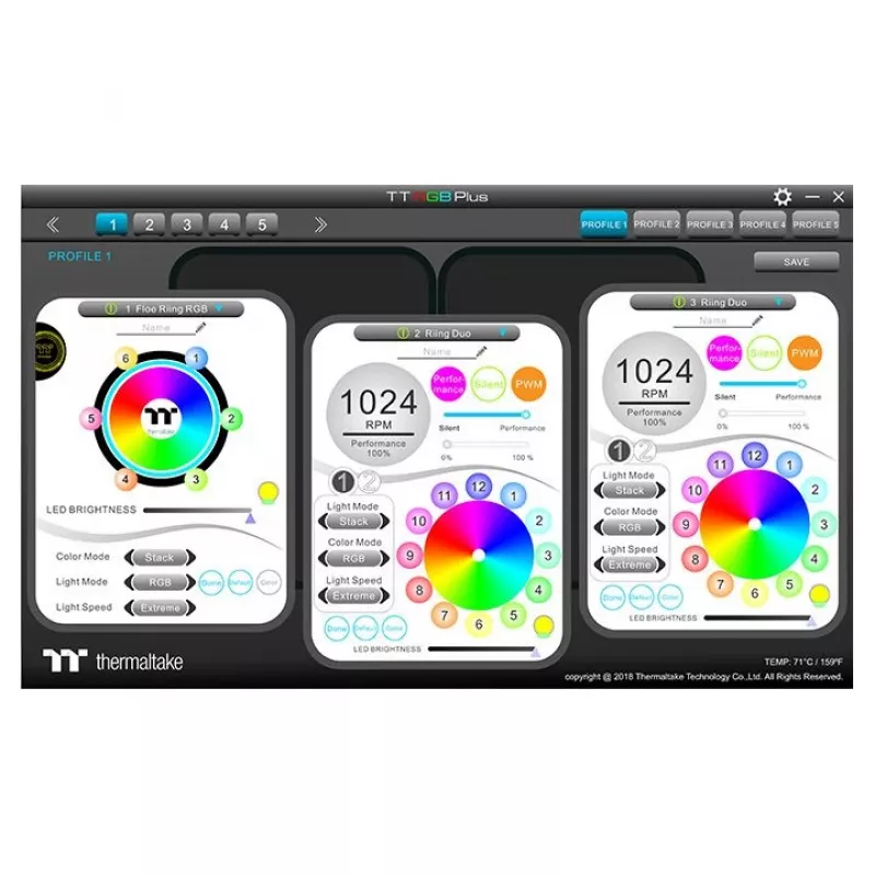 THERMALTAKE Wasserkühlungszubehör - Floe DX RGB 240 TT Premium Edition