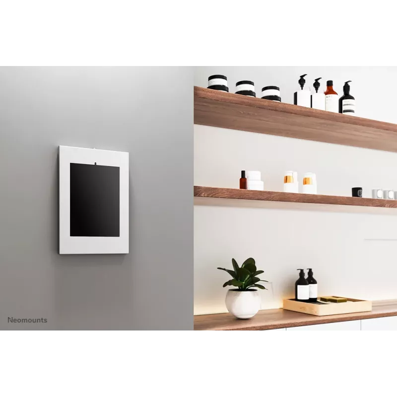 Neomounts WL15-650WH1 Tablet-Wandhalterung 9,7–11 Zoll – abschließbar