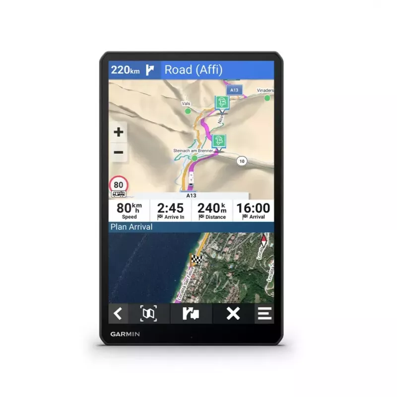 Navigator Garmin Camper 1095 Schwarz