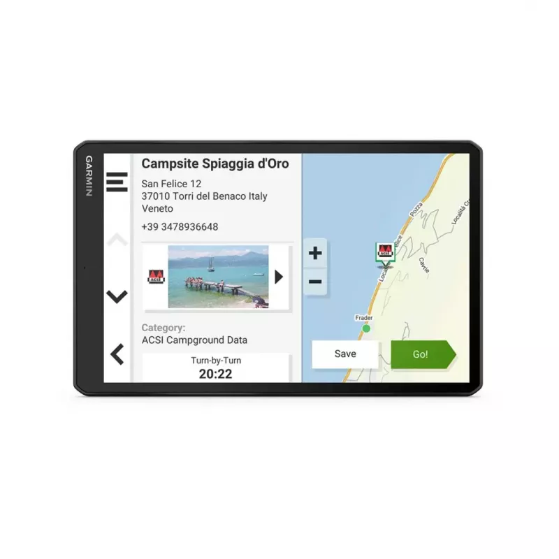 Navigator Garmin Camper 1095 Schwarz