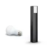 Philips Hue White Turaco Außenstehleuchte 1647493P0, Intelligente Sockelleuchte, Bluetooth/Zigbee, Anthrazit, LED, Aluminium, E27