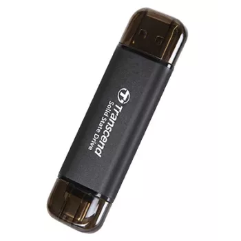 TRANSCEND Esd310c – 512 GB tragbare SSD – USB Typ-A / USB Typ-C