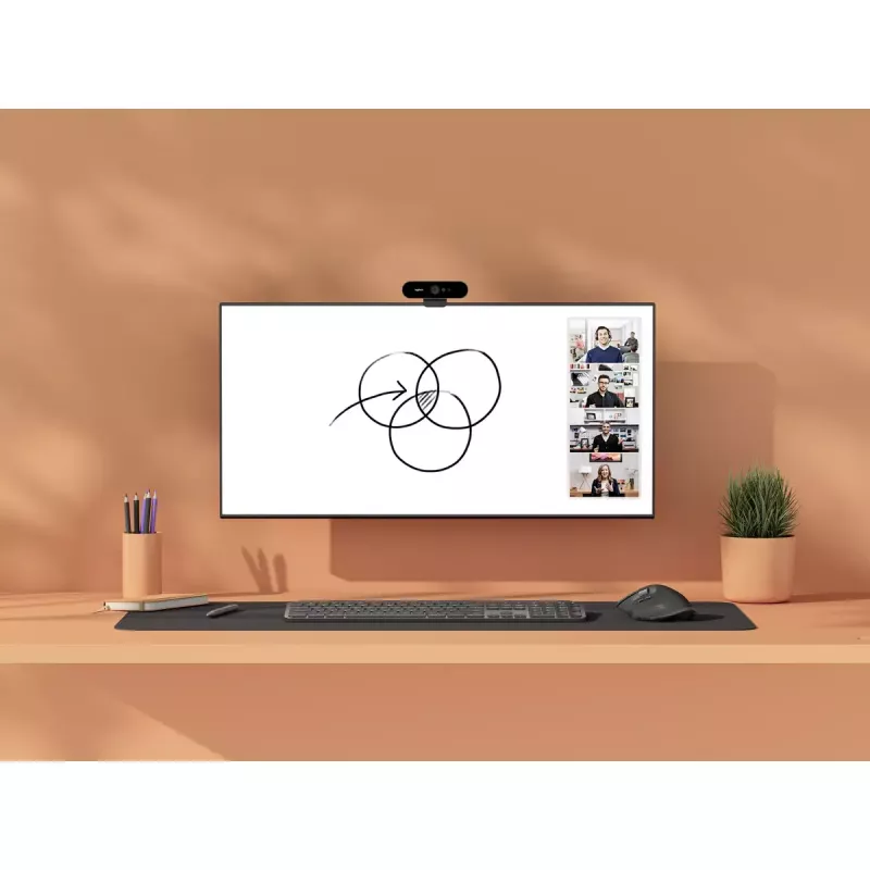 Kamera Logitech Scribe Full HD 1920 x 1080 15 fps Bluetooth Weiß