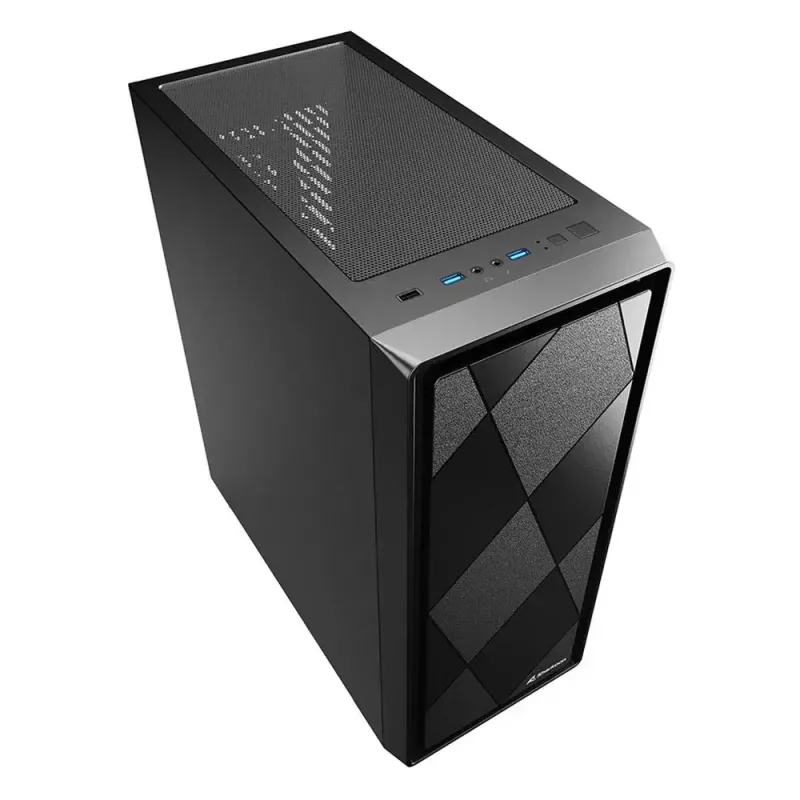 PC-Gehäuse Sharkoon VS8 Midi Tower Schwarz